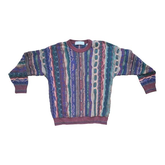 John Ashford Multicolor Crewneck Sweater - Picture 1 of 8